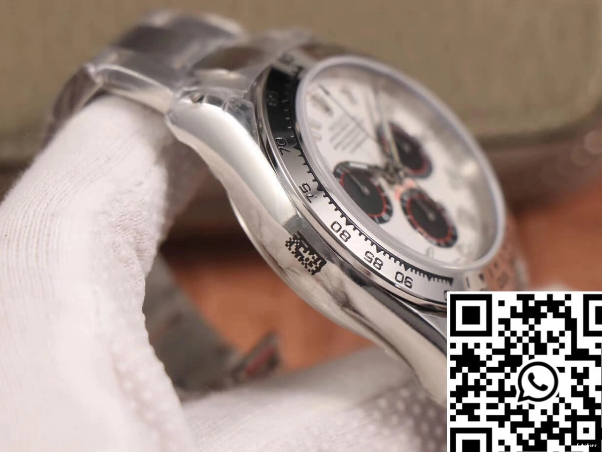 White Cosmograph Factory Dial Daytona 116509 Rolex JH 0927